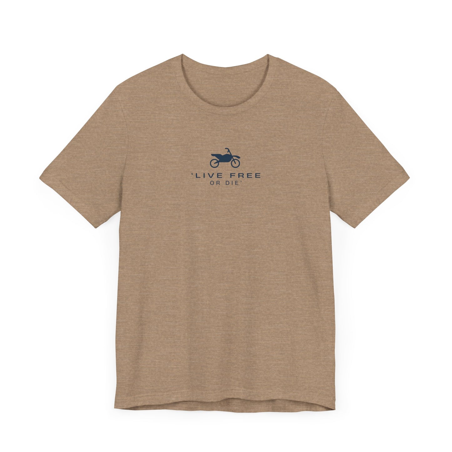 Live Free or Die Tee - Tan