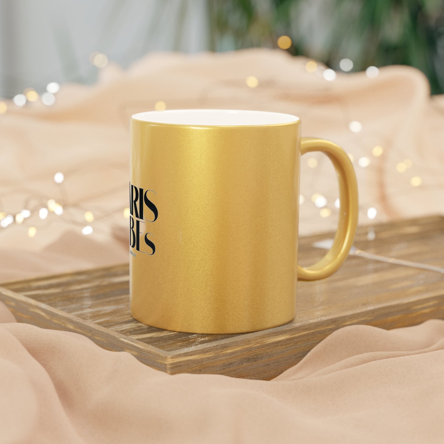 Metallic Paris Vibes Spark Joy Mug | Holiday Collection