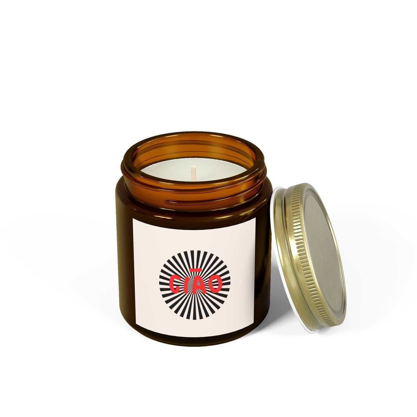 Graphic CIAO Scented Candle, Housewarming Gift