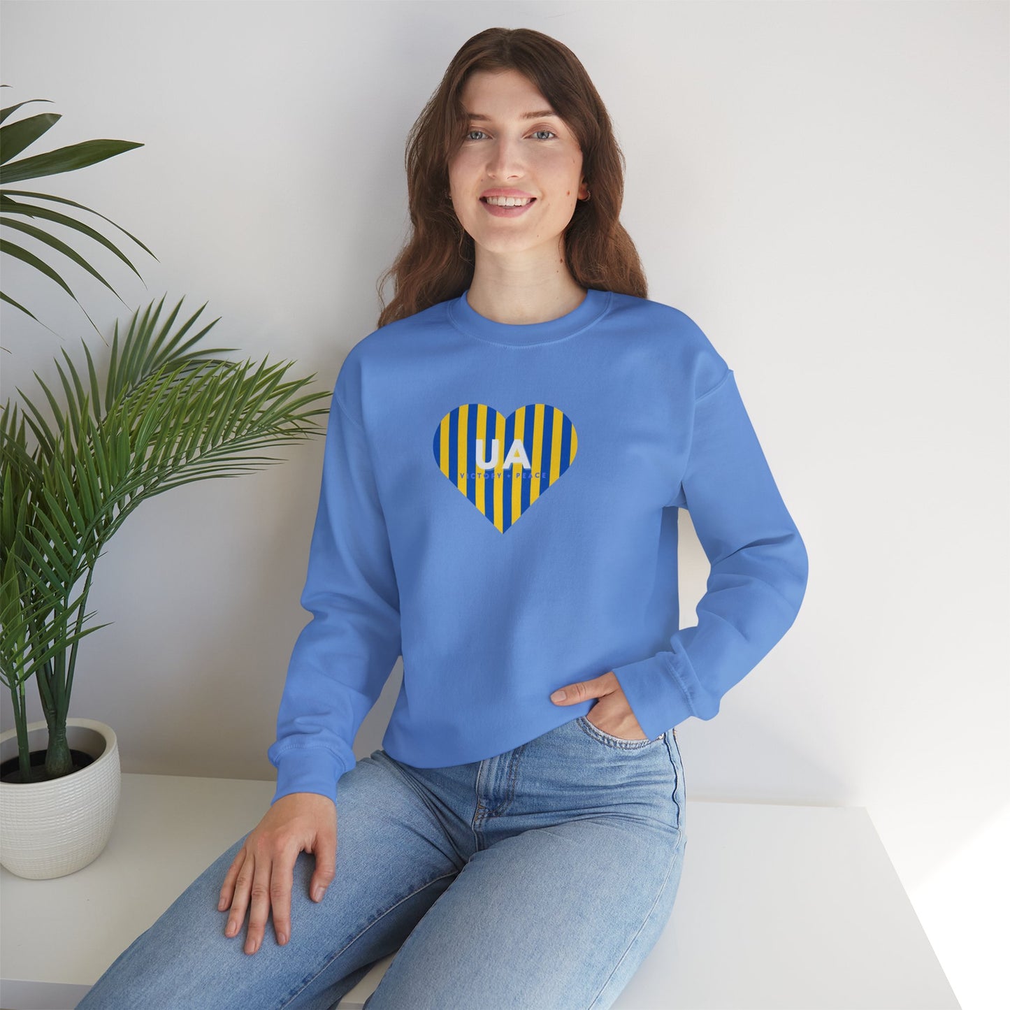 Support Ukraine (UA) Crewneck Sweatshirt