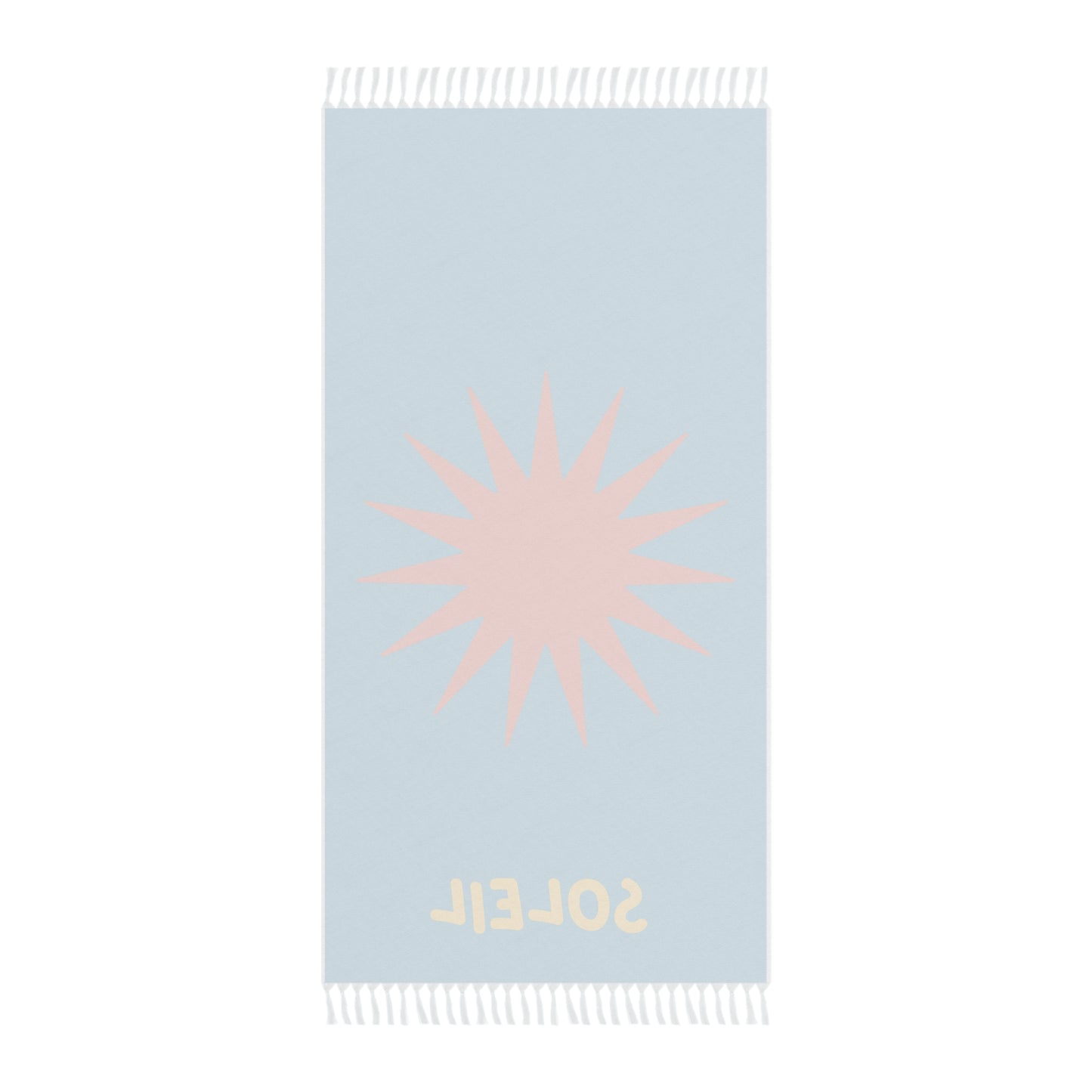 Boho Soleil Turquoise Beach Towel