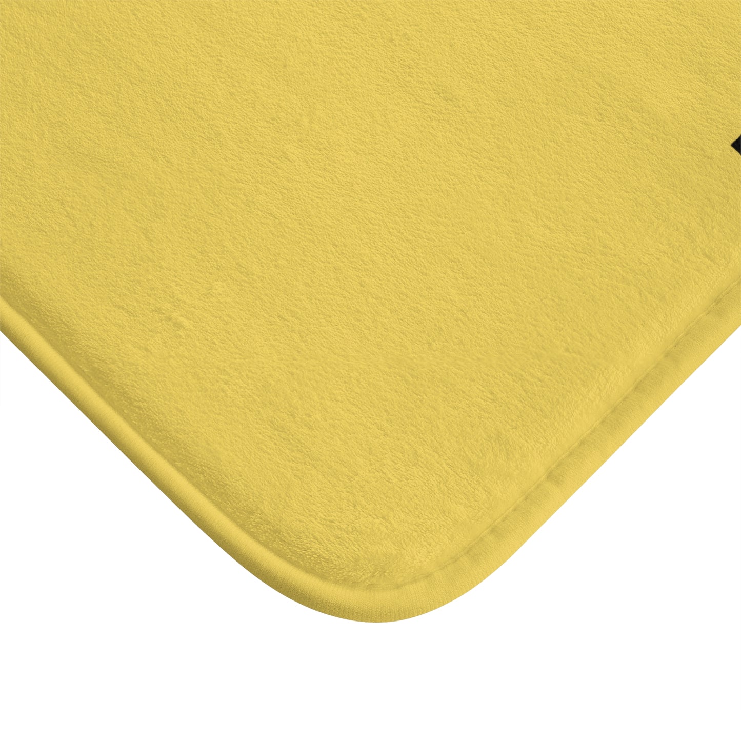 Smiley Face Bath Mat - "Have a Good Day!" YELLOW Kid's Bathroom Rug
