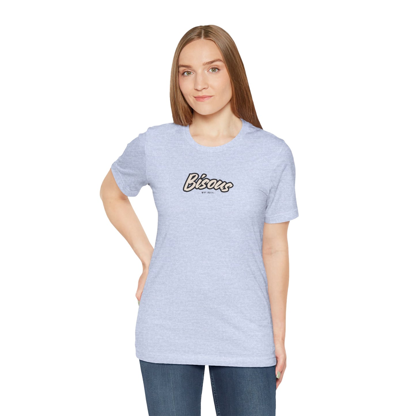 BISOUS - Kisses Ladies Tee, French Preppy