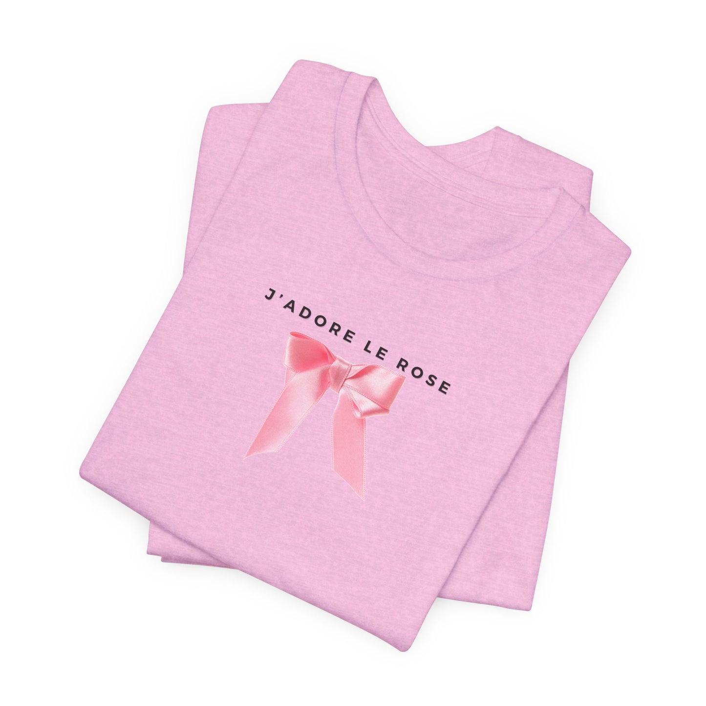 Pink Lover Ladies Tee | J'adore le rose | I LOVE PINK