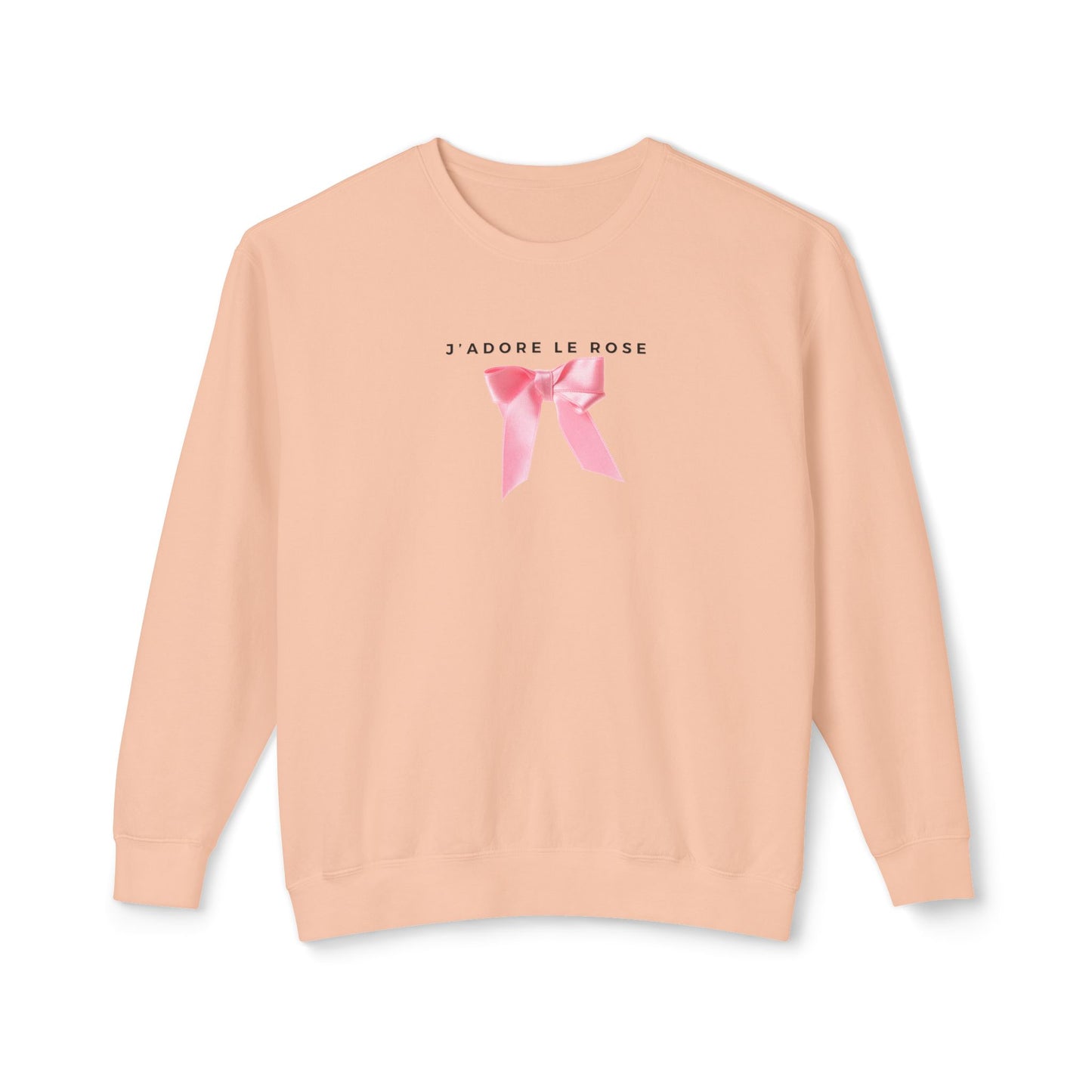 Pink Lover Lightweight Crewneck Sweatshirt | J'adore le rose