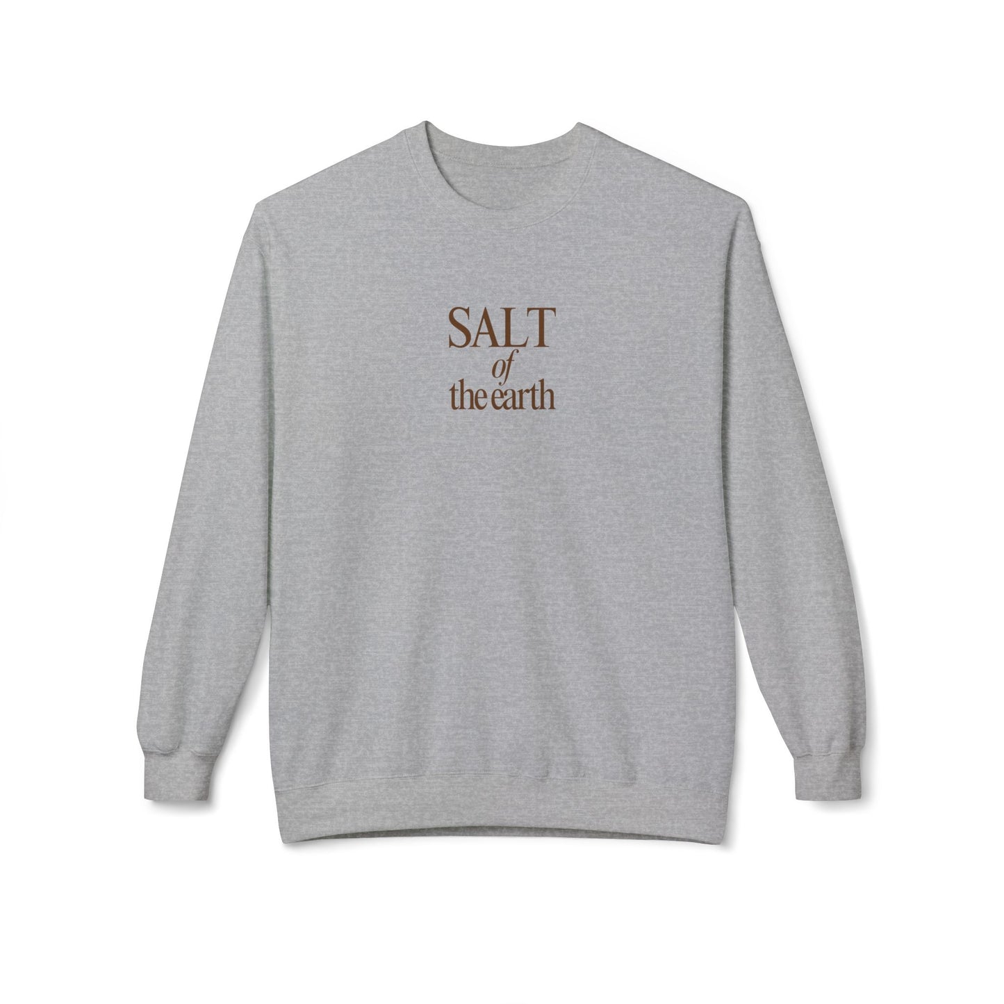 "Salt of the Earth" Cozy Fleece Jumper