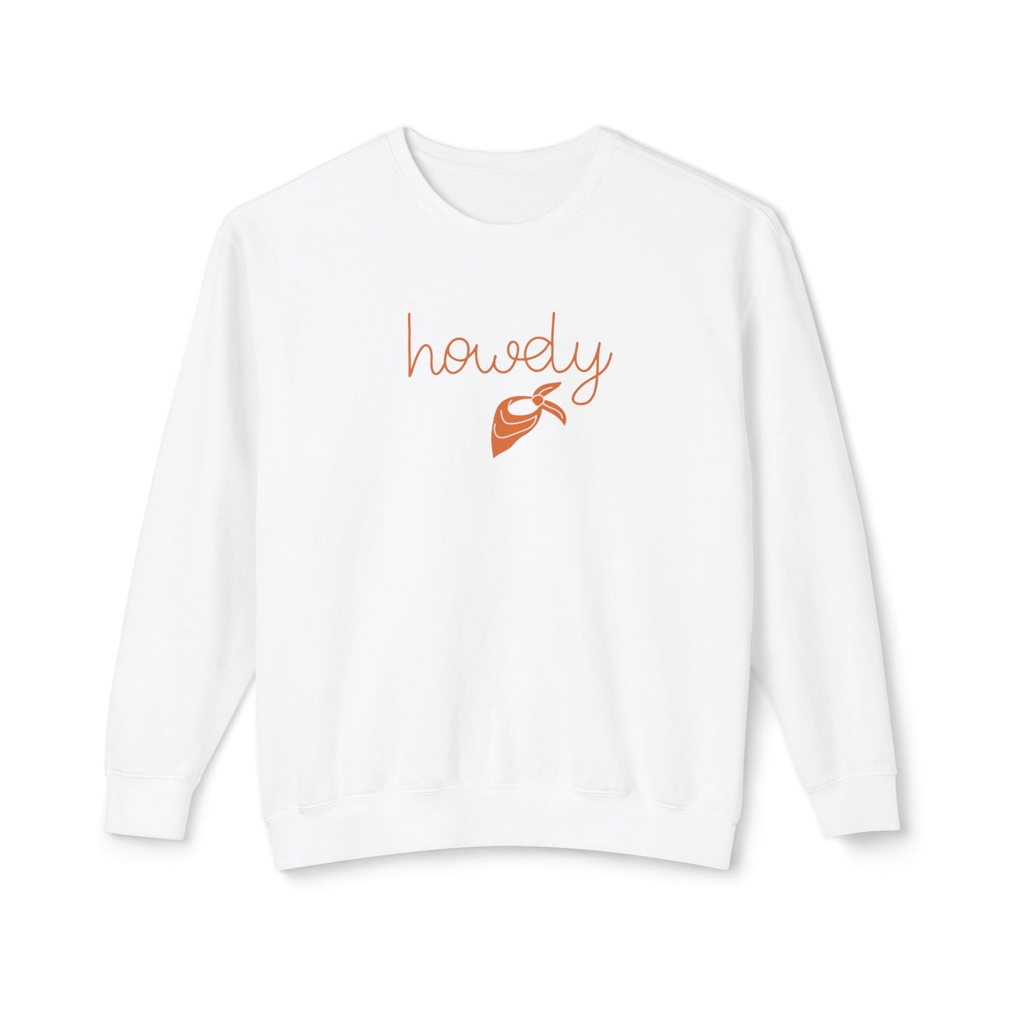 Cowgirl Theme "Howdy"  Sweatshirt