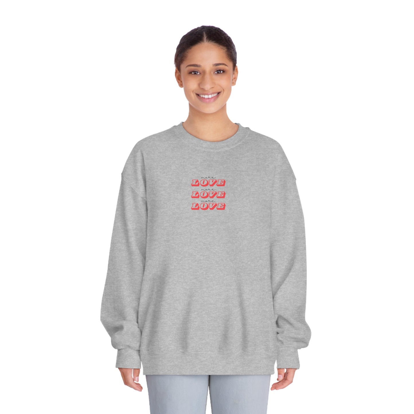 More Love Unisex Sweatshirt, Preppy Shirt