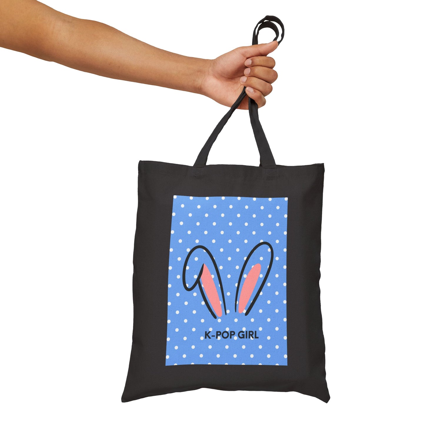 K-Pop Girl Bunny Tote Bag | Korean Wave