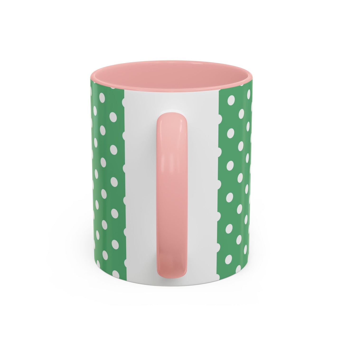 Class of 2026 Polka Dot  Mint Green Coffee Mug — Graduation Gift