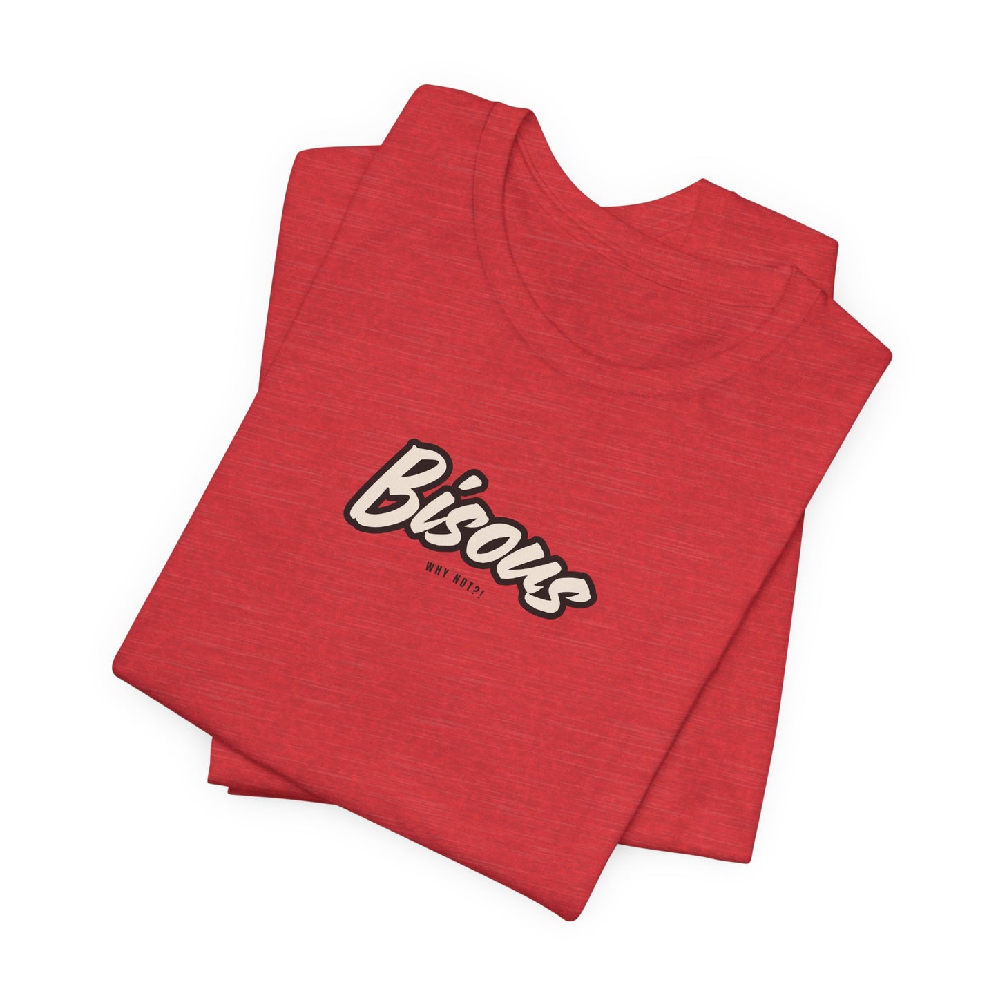 BISOUS - Kisses Ladies Tee, French Preppy