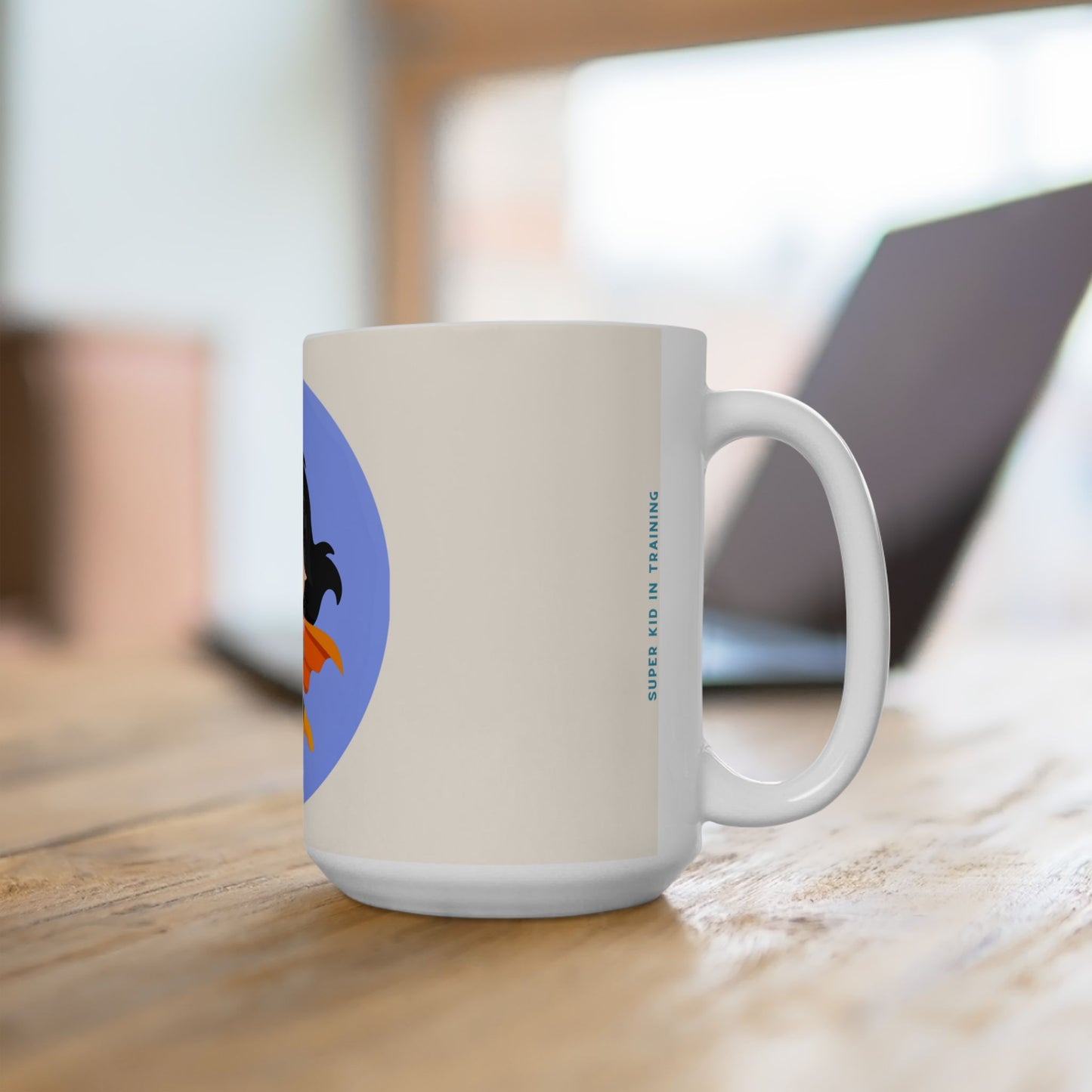 Eco-Girl Superhero Ceramic Mug — Super Hero in Training Collection Mug