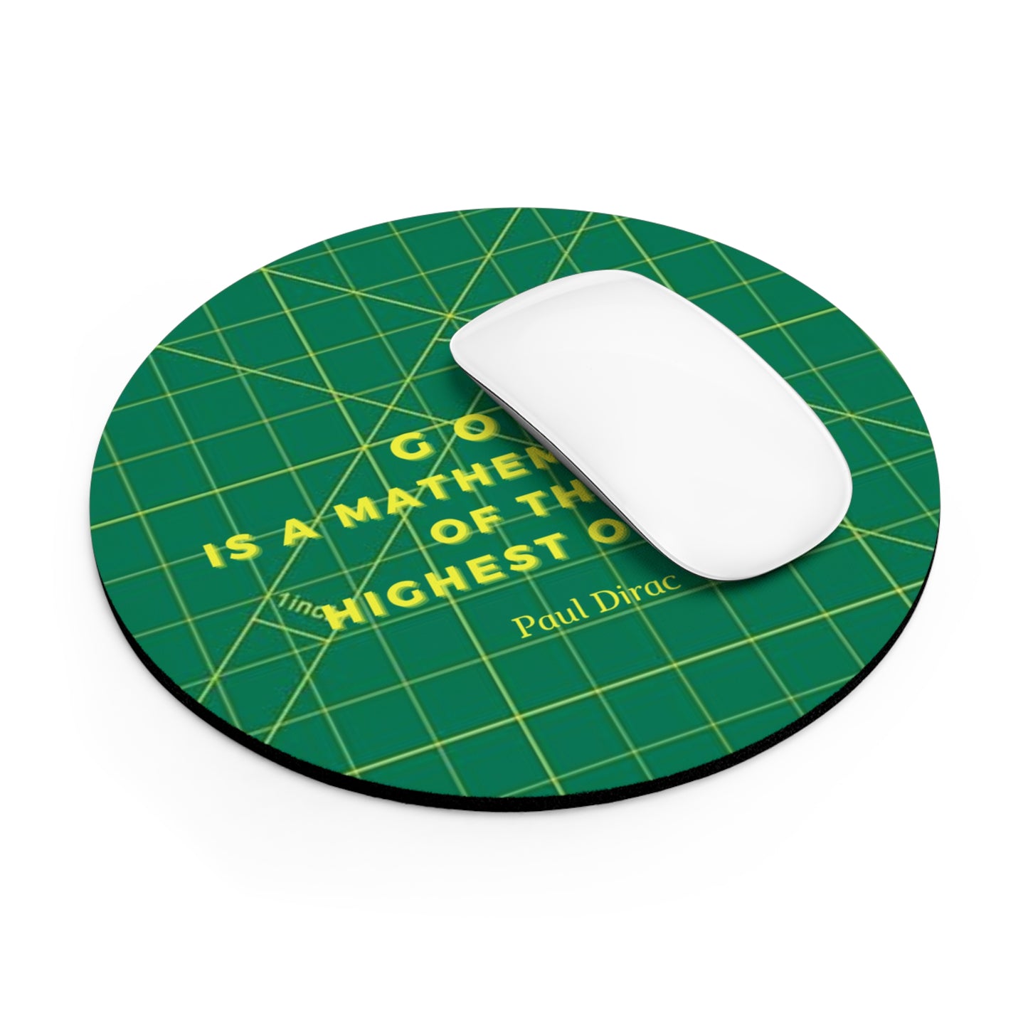 Math Mouse Pad, Paul Dirac Quote