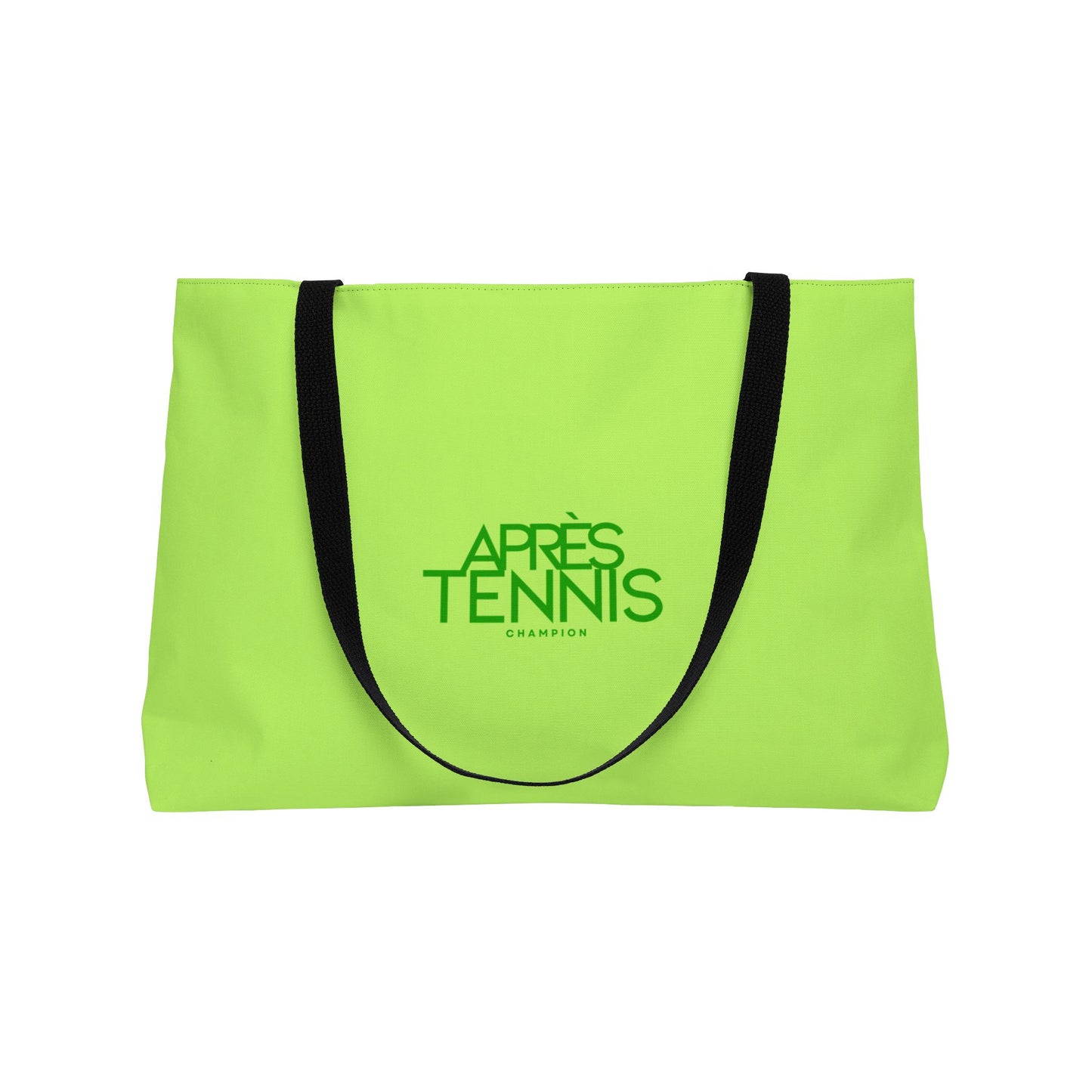 Aprés Tennis Oversized Tote Bag, Tennis Green