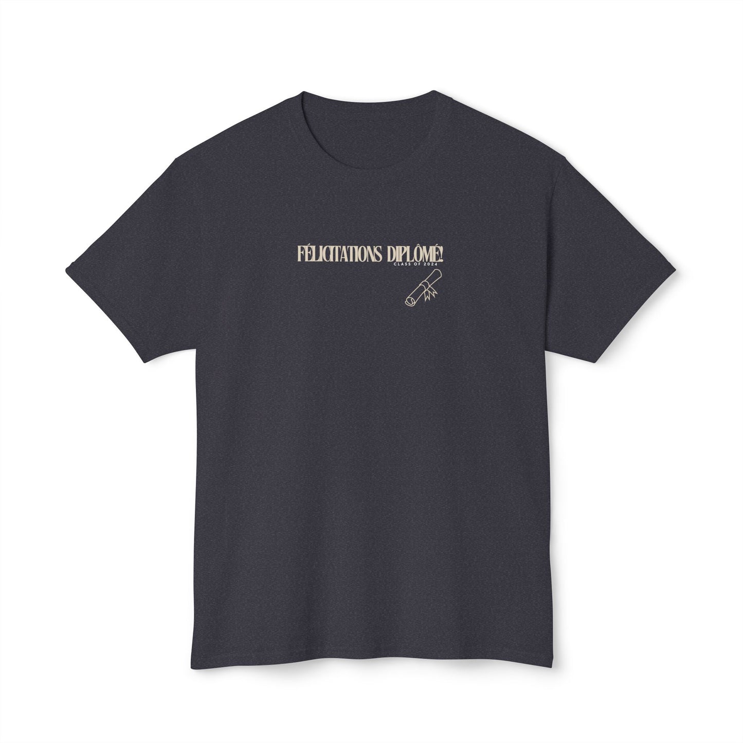 Félicitations diplômé! Class of 2024 Graduation Shirt | BEIGE Unisex