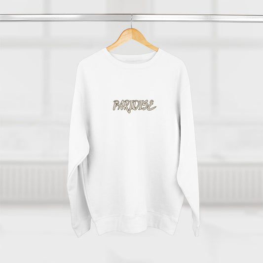PARADISE Unisex Crewneck Sweatshirt, Elegant Sweatshirt