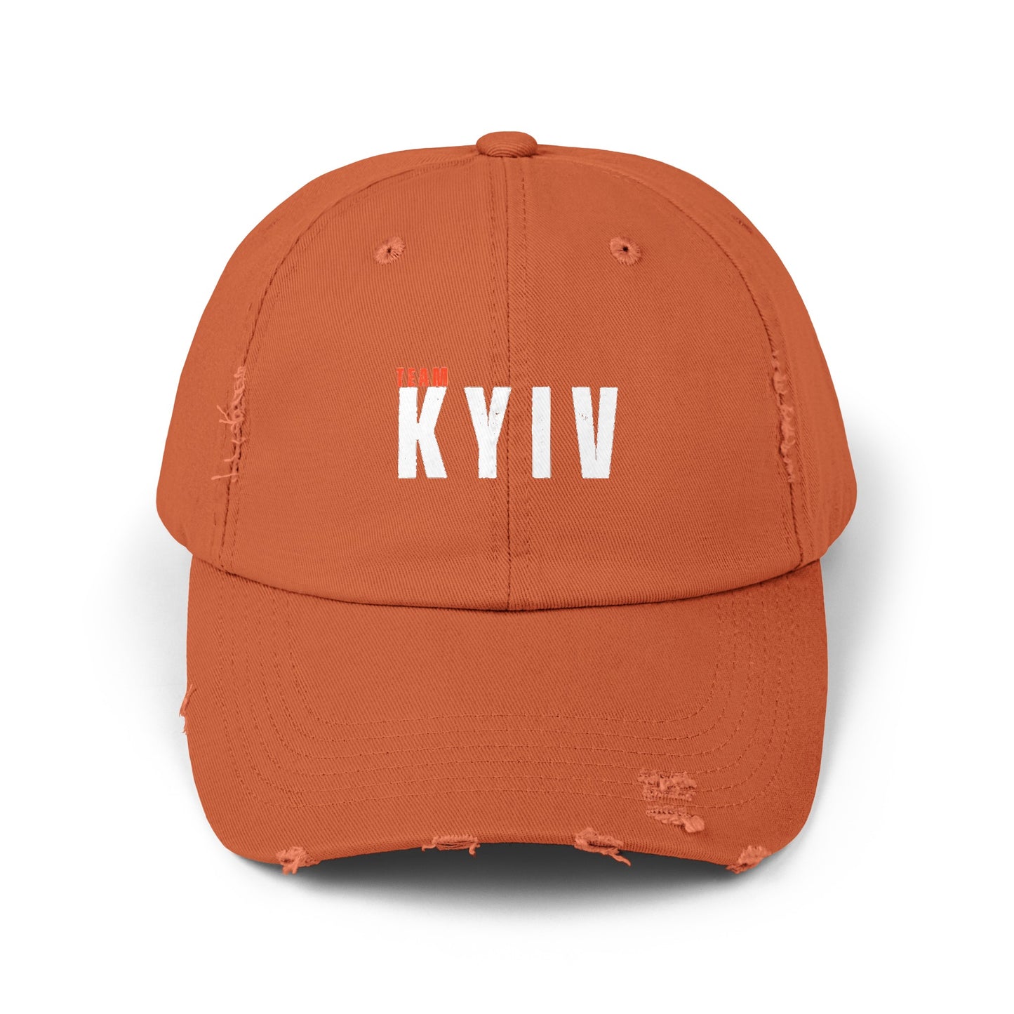 Ukrainian Victory, TEAM KYIV Unisex Distressed Cap