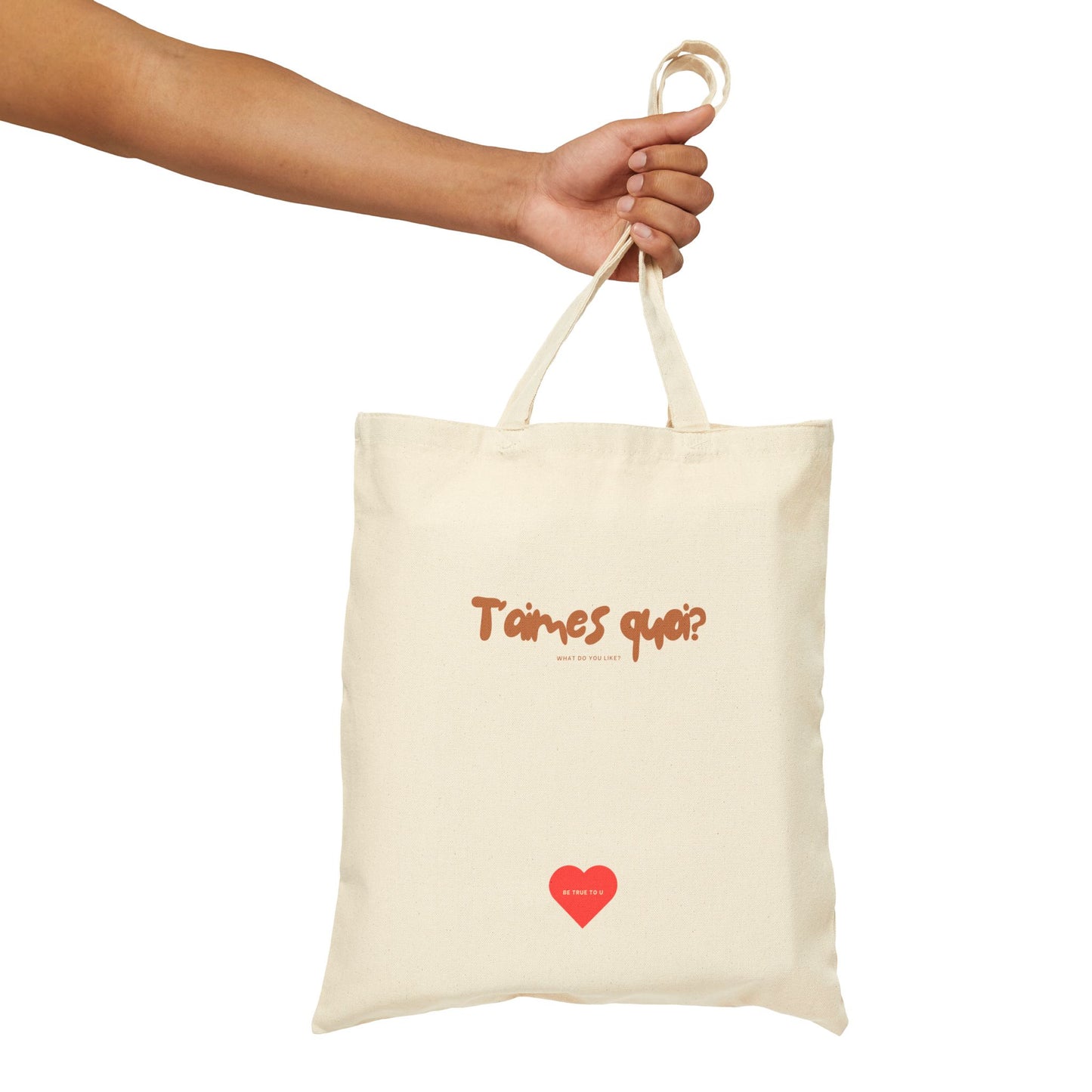 Be True to You Tote, French Preppy