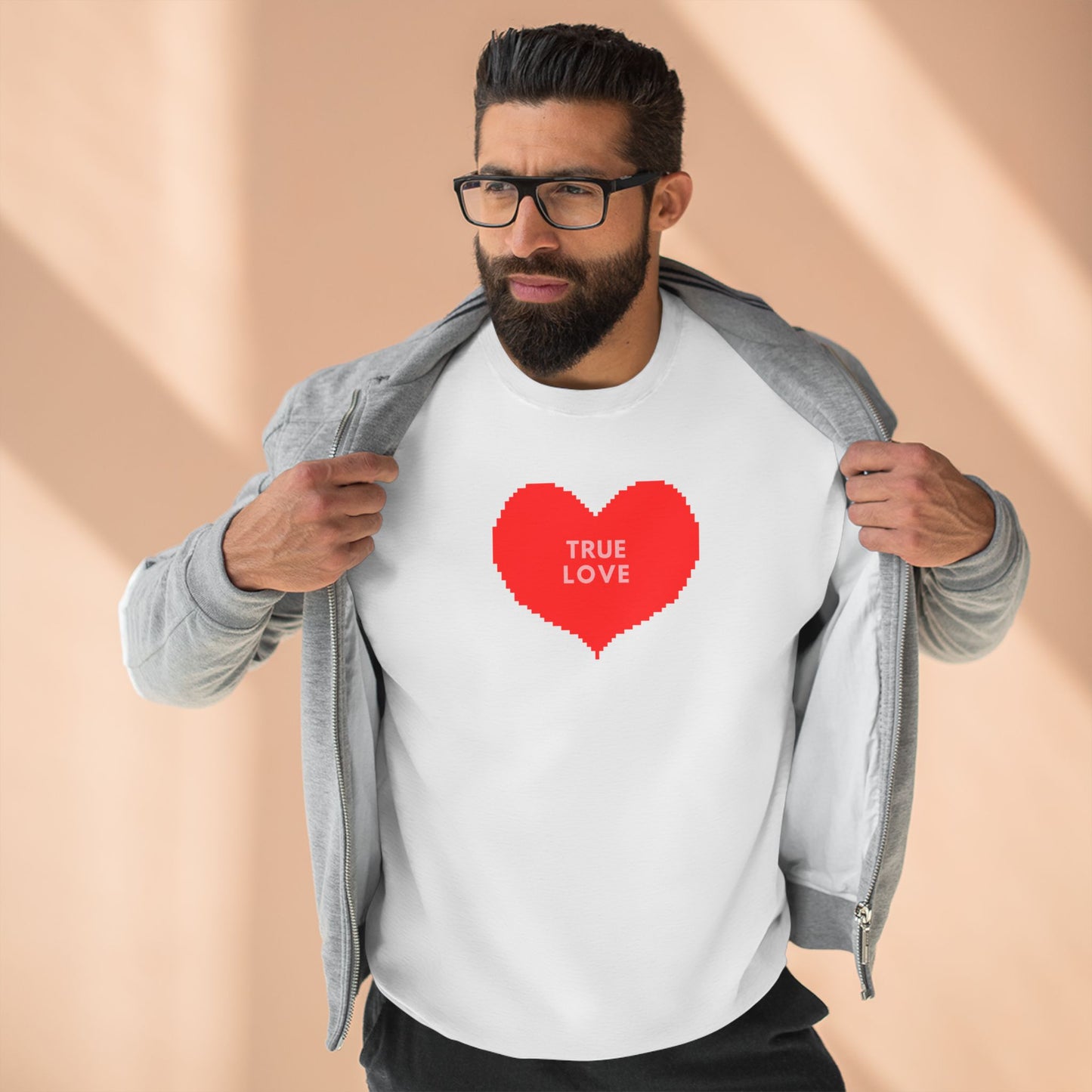 Classic "True Love" Unisex Crewneck Sweatshirt