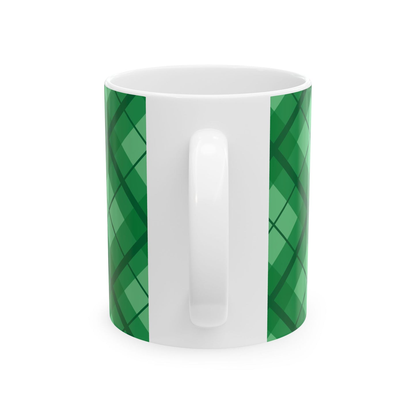 LUCKY Green Ceramic Mug, St. Patrick's Day