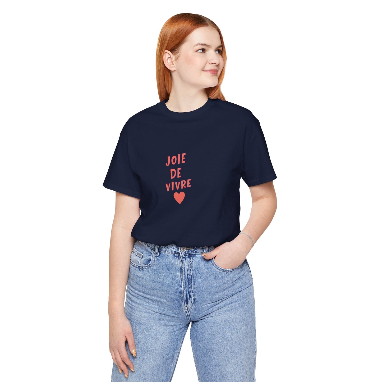 Joie de Vivre French Tee, NAVY