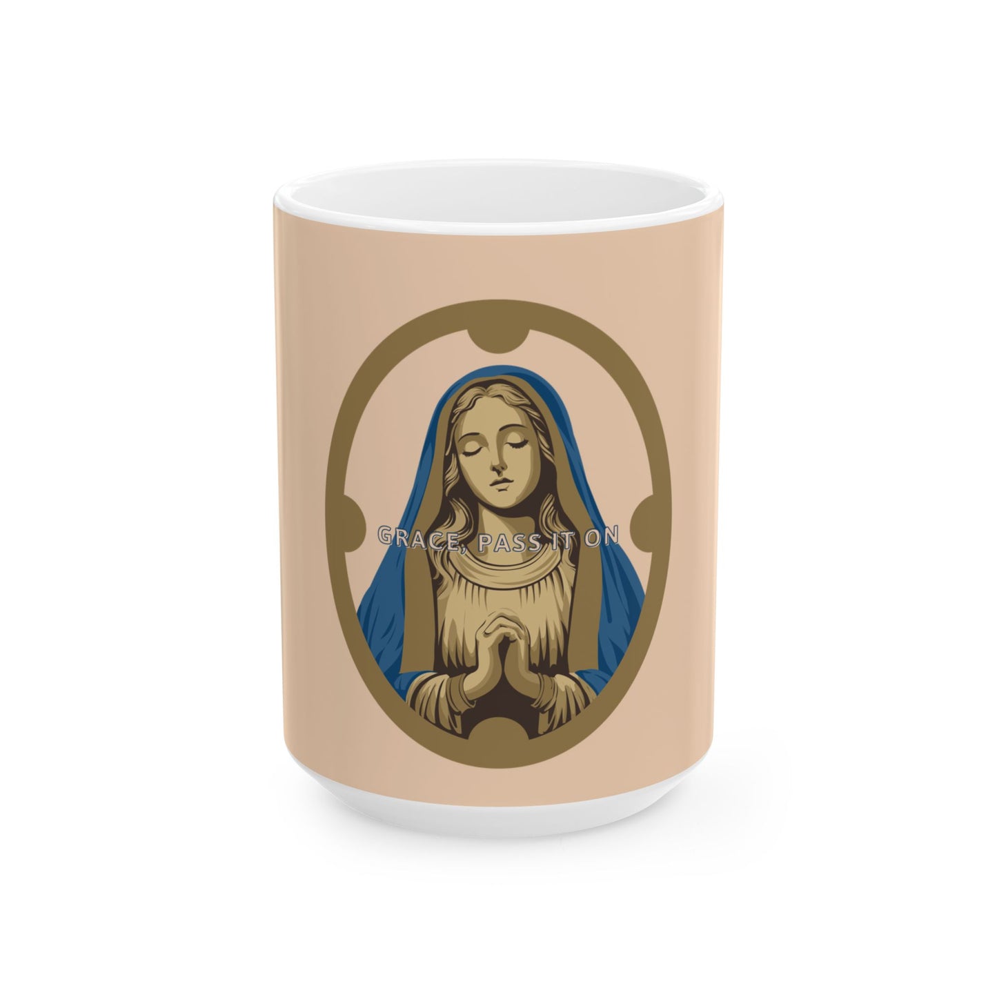 Mother Mary Morning Prayer Mug