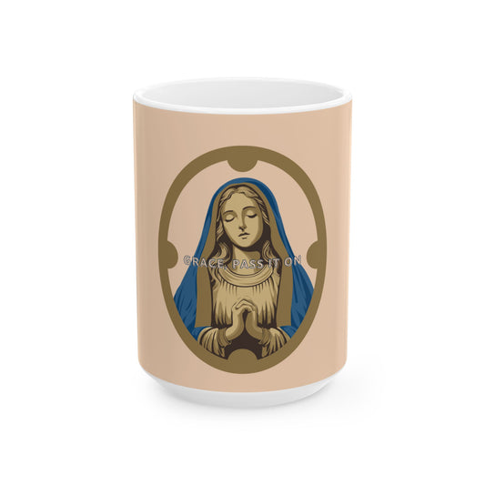 Mother Mary Morning Prayer Mug