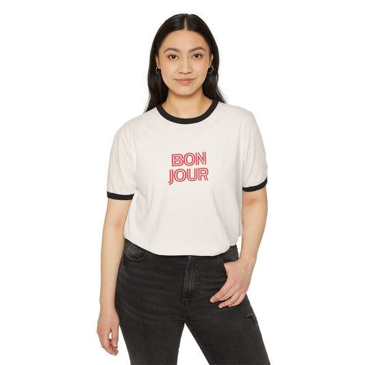  BonJour French Ringer Tee