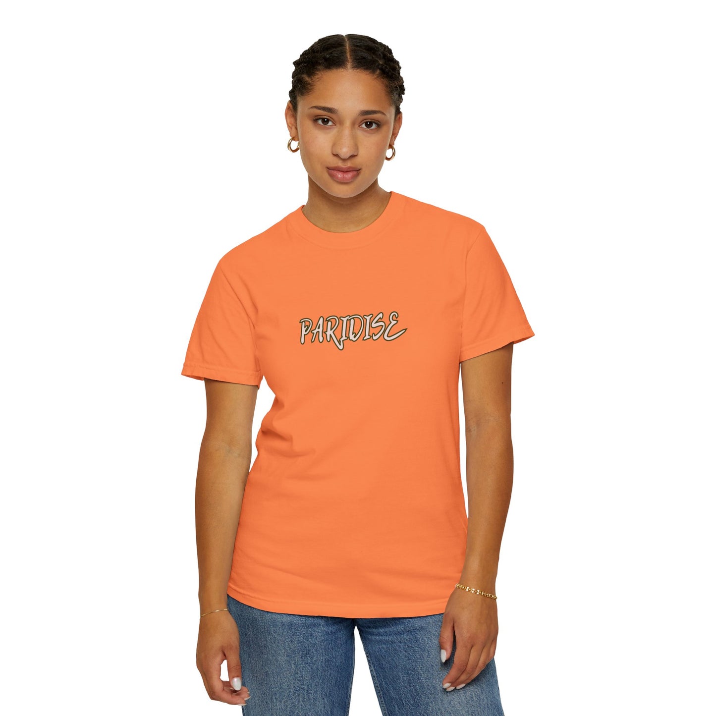 PARADISE Unisex Garment-Dyed T-Shirt, Cool Graphic T-Shirt