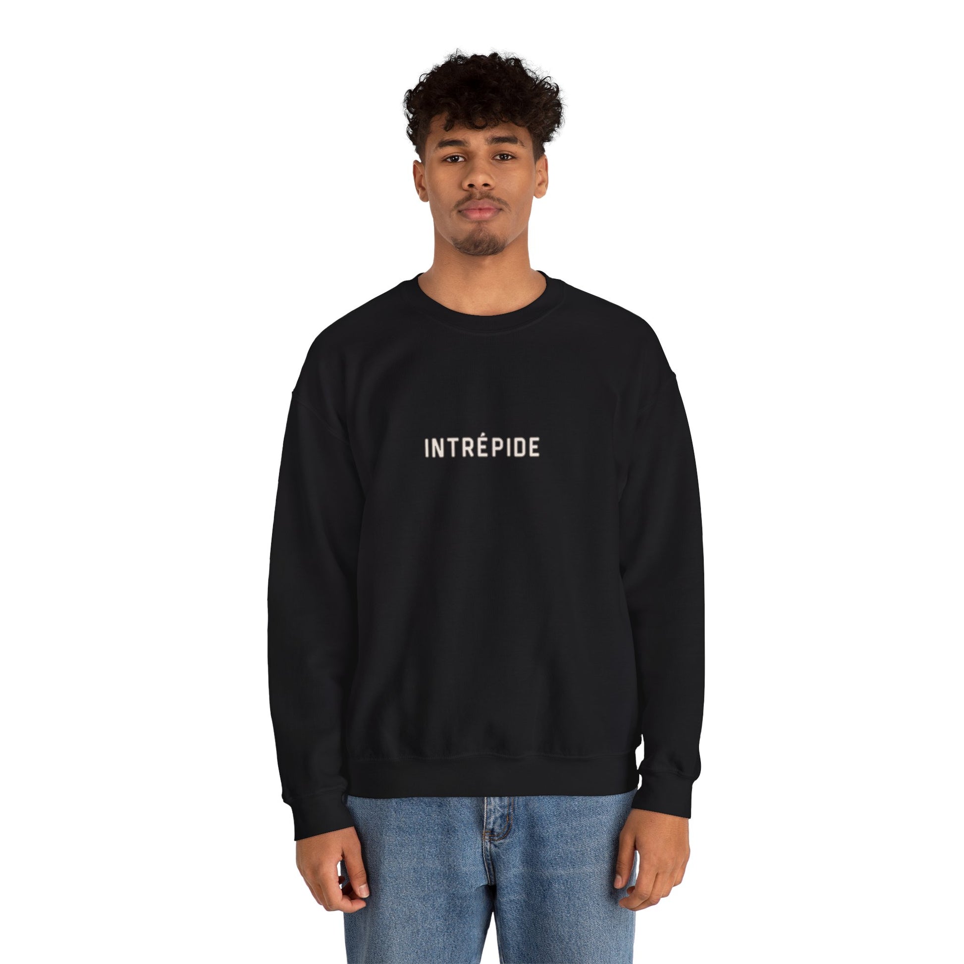 Fearless "Intrepide" Sweatshirt, BLACK