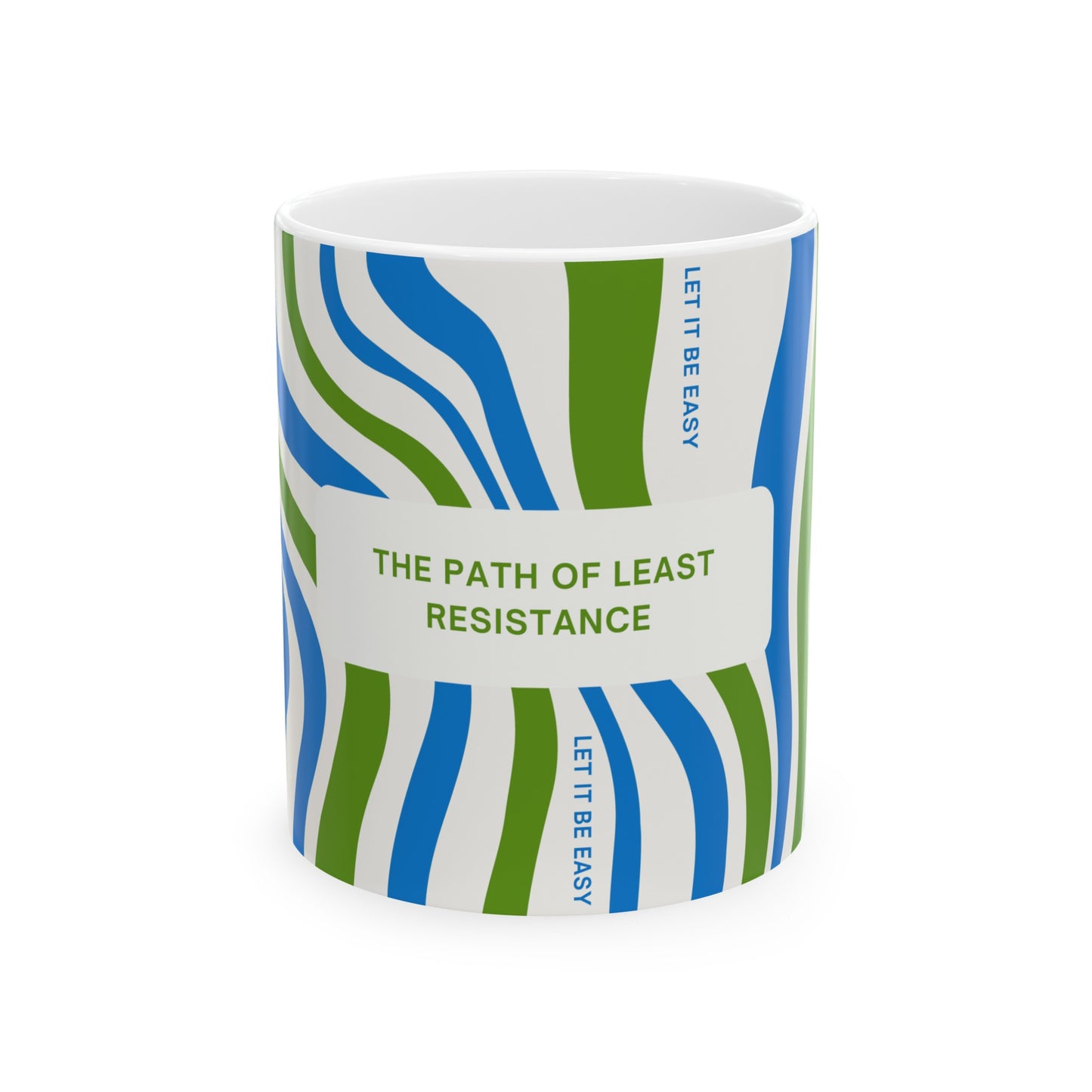 Let it be easy Mug - Blue 