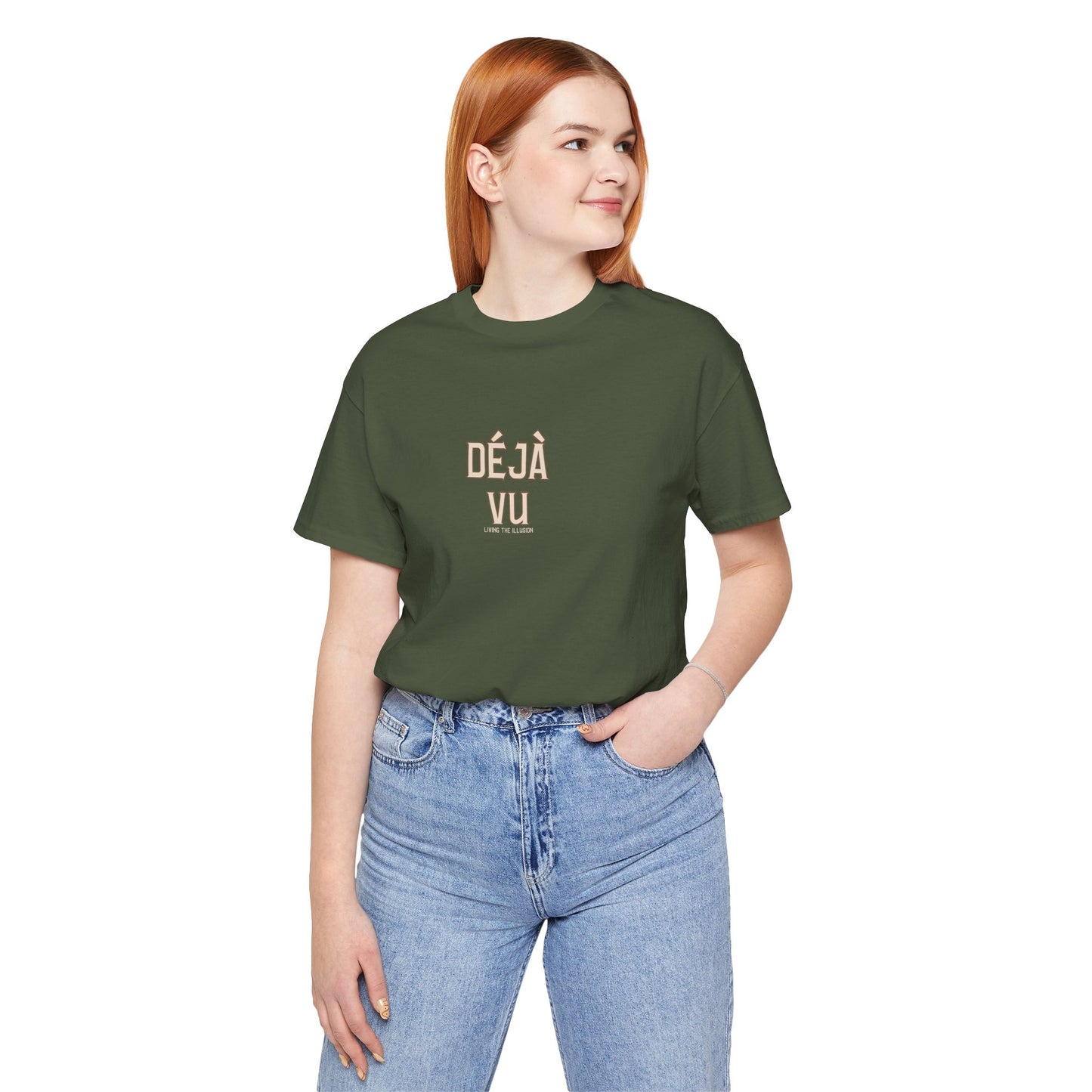 Deja Vu -" Living in the Illusion" Lightweight T-shirt