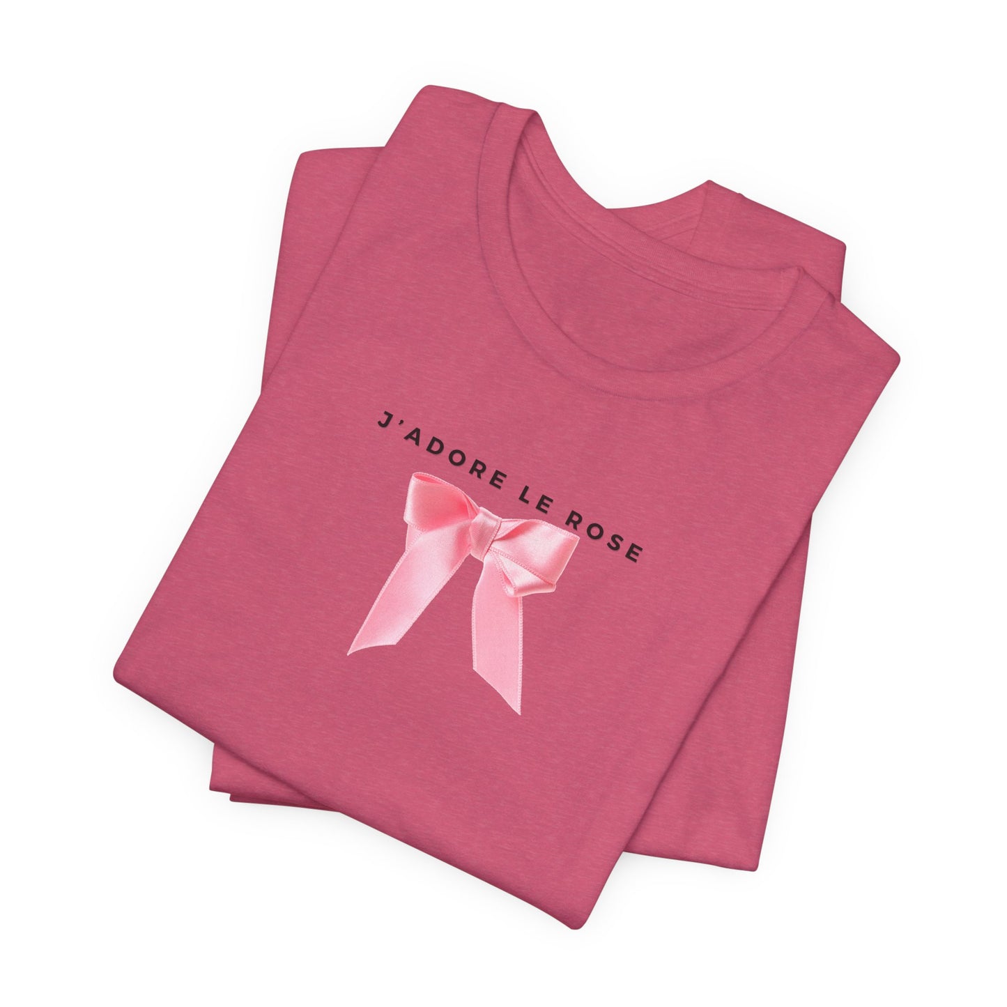 Pink Lover Ladies Tee | J'adore le rose | I LOVE PINK