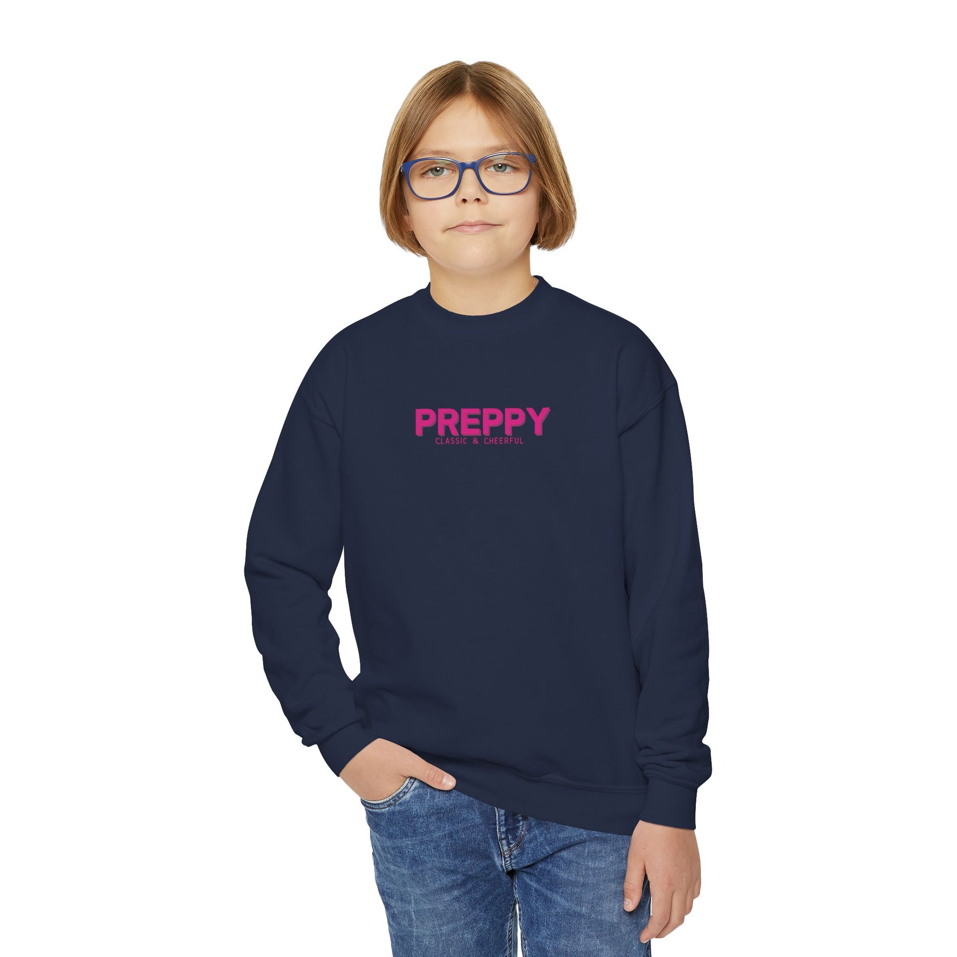 Preppy Sweatshirt for Teens