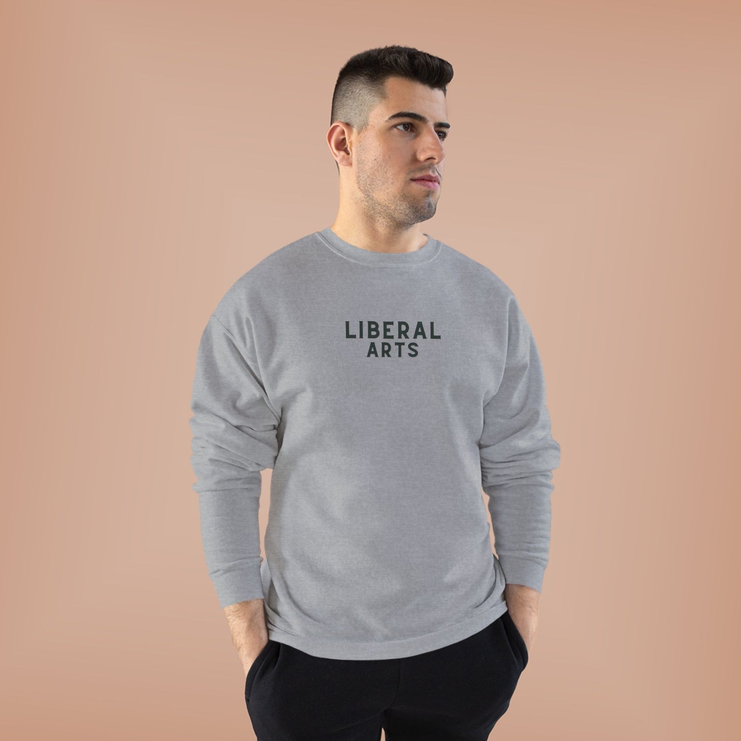 LIBERAL ARTS Crewneck Sweatshirt, Collegiate Life