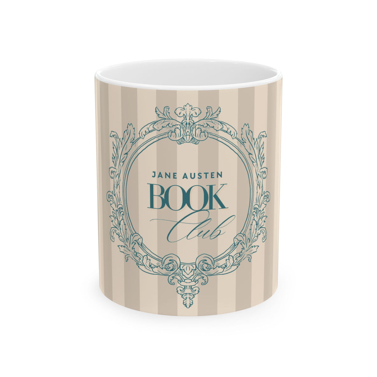 Jane Austen Book Club Mug,  Literary Mug,