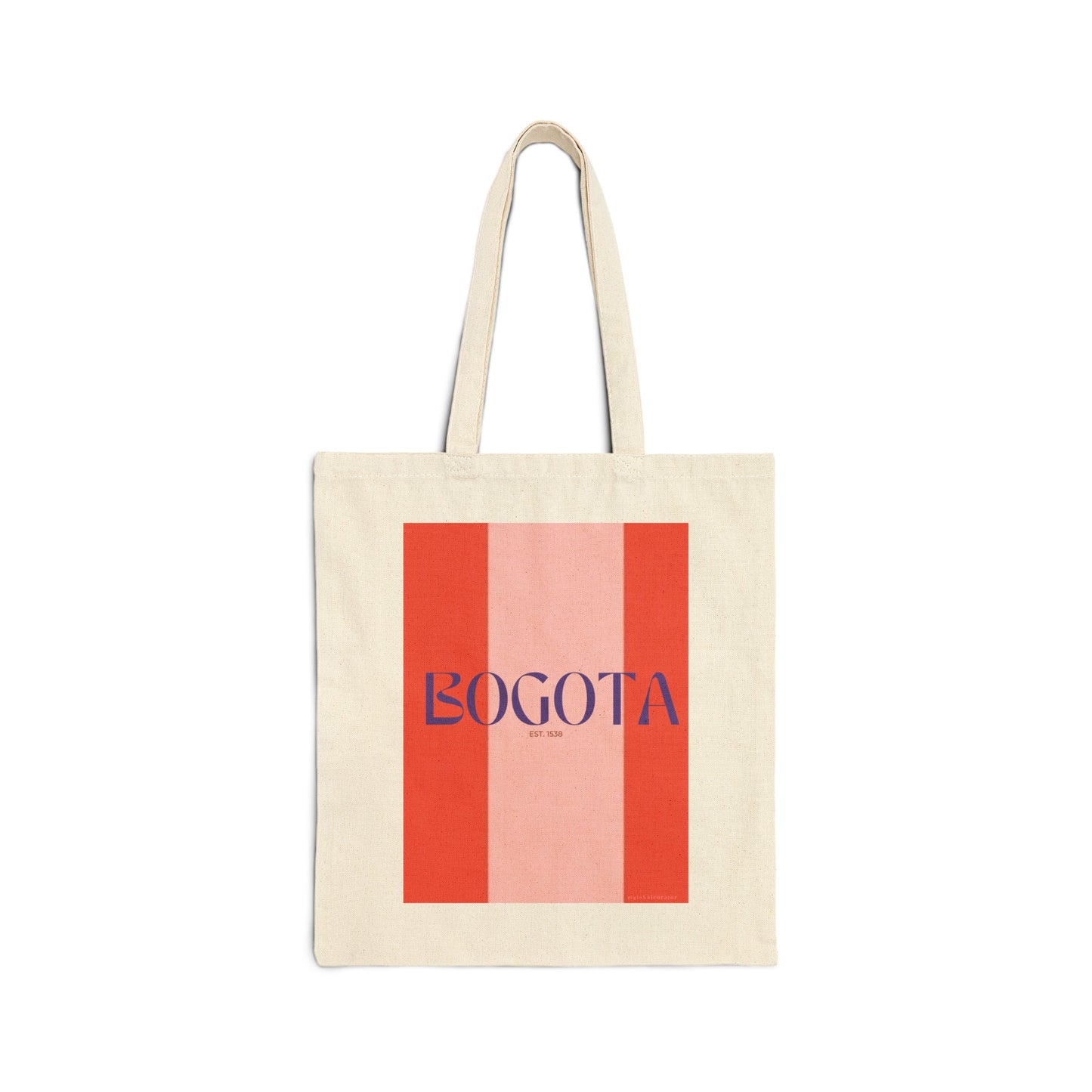 BOGOTA est. 1538 Tote Bag, Global Nomad Edition