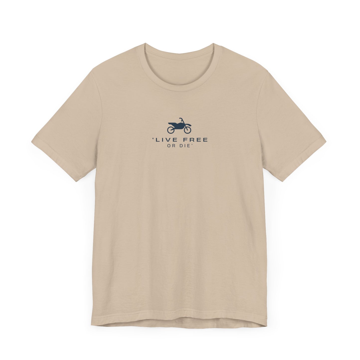 Adventure Quote Unisex Tee - Live Free or Die