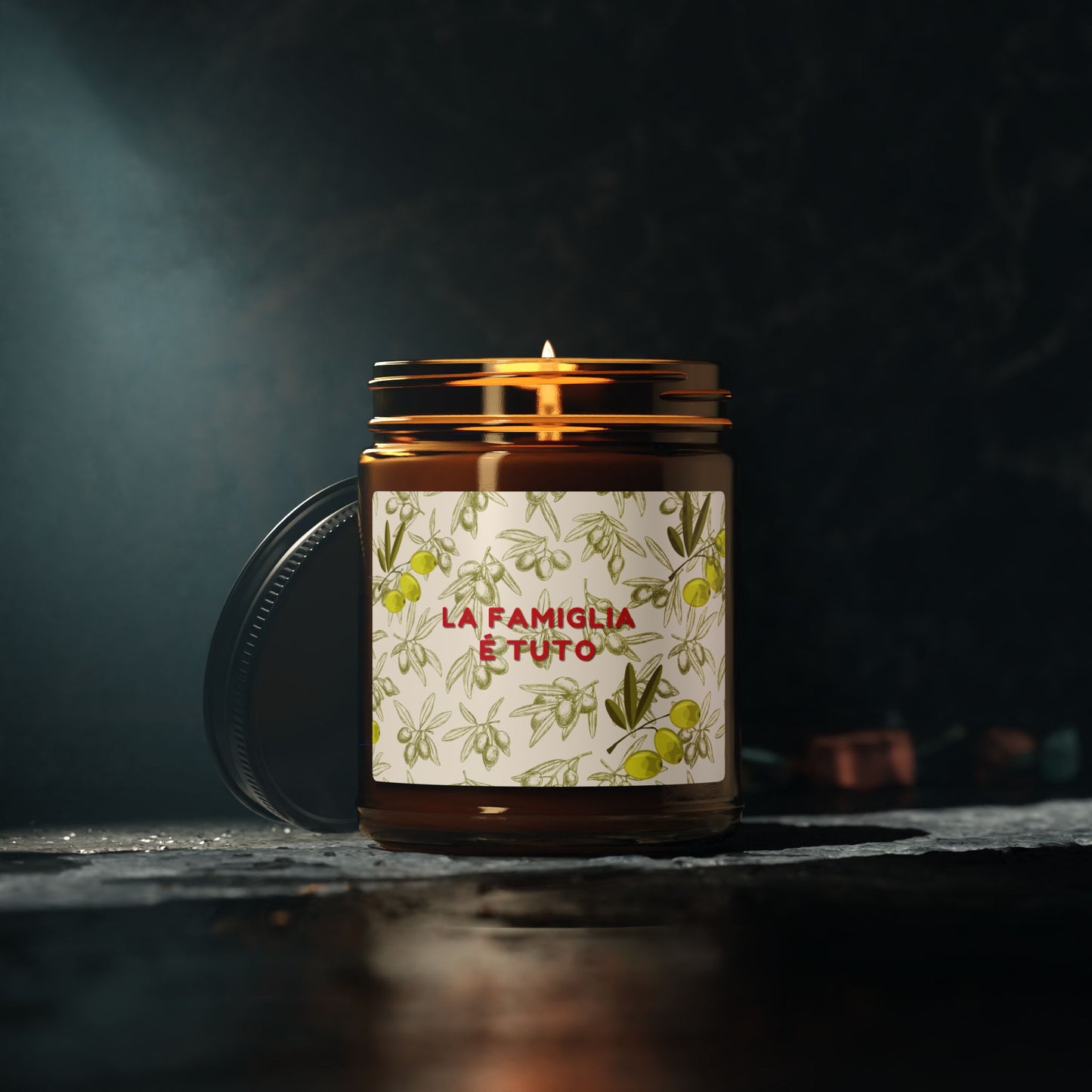 Amber Jar Soy Candle, La famiglia e tuto