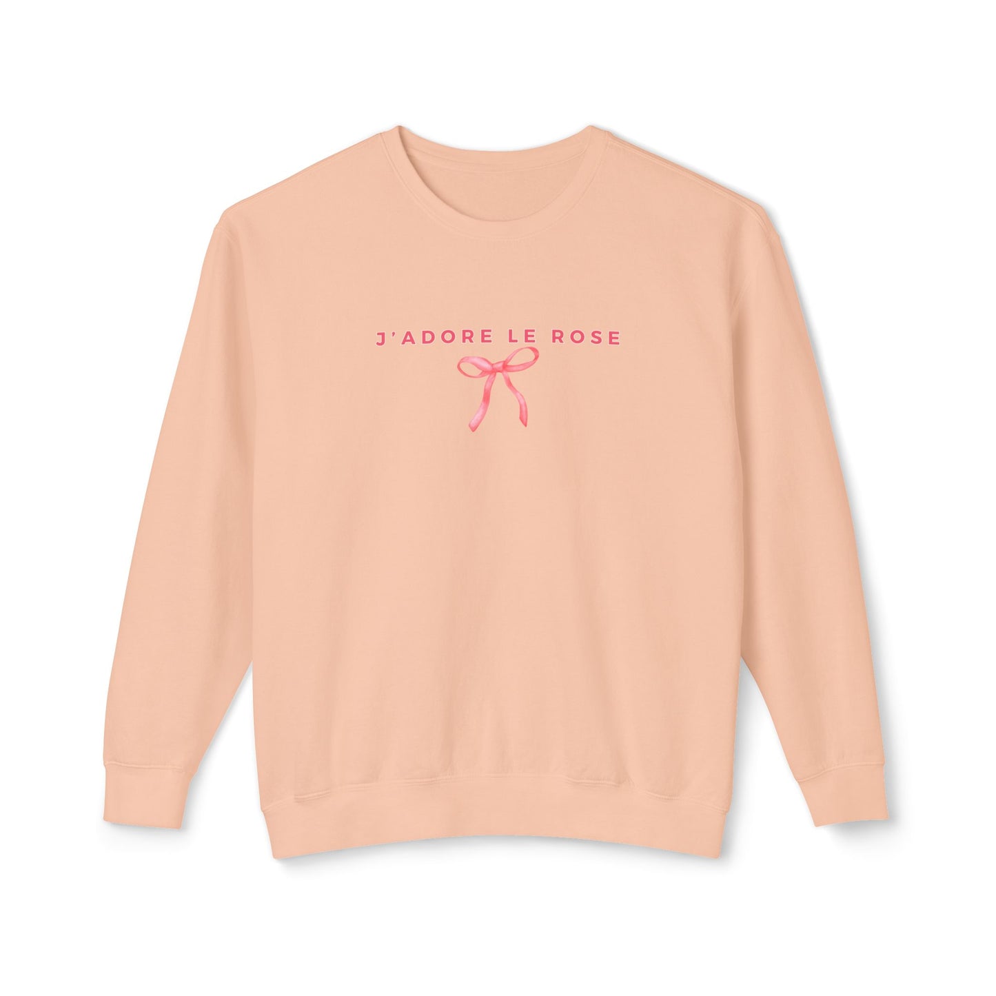 Pink Lover Lightweight Crewneck Sweatshirt | J'adore le rose