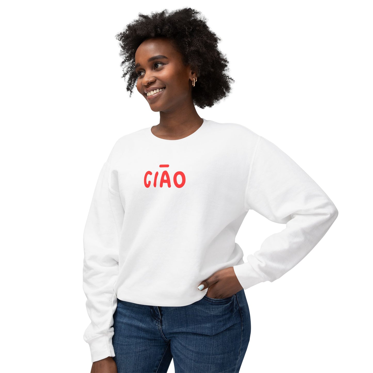 Playful CIAO Crewneck Sweatshirt