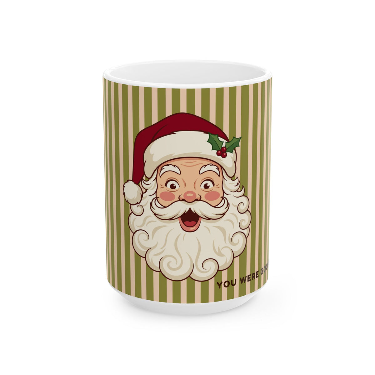 Vintage Santa Christmas Mug
