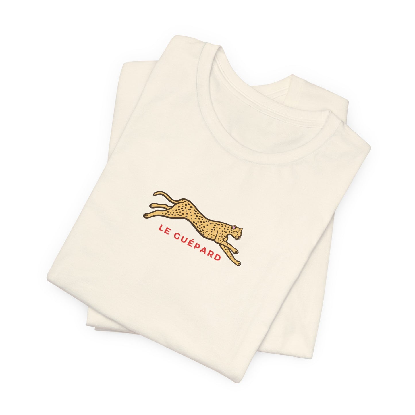 Le Guépard Cheetah T-Shirt, French Preppy