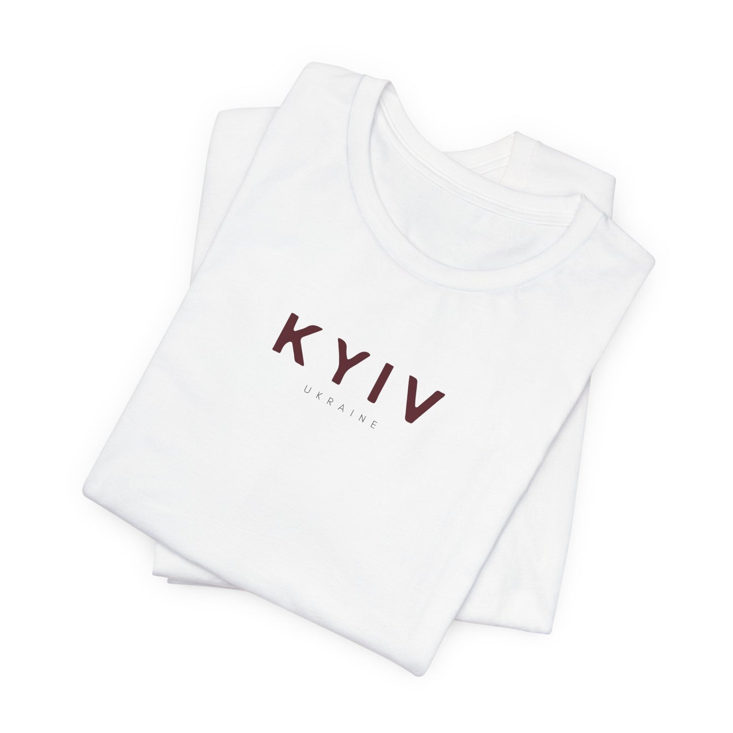 Kyiv Minimalist Unisex Tee - Global Nomad Collection