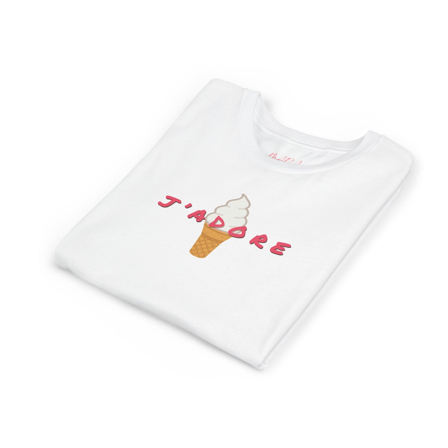 J'adore Ice Cream Youth Tee, Summer Shirt