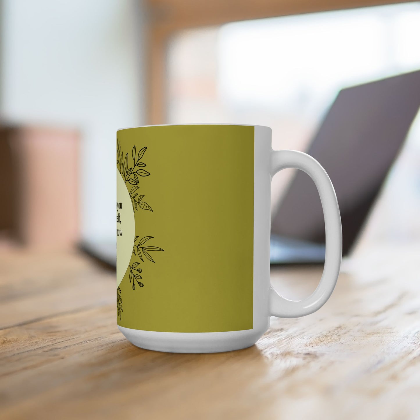 Goethe Life Advice Ceramic Mug