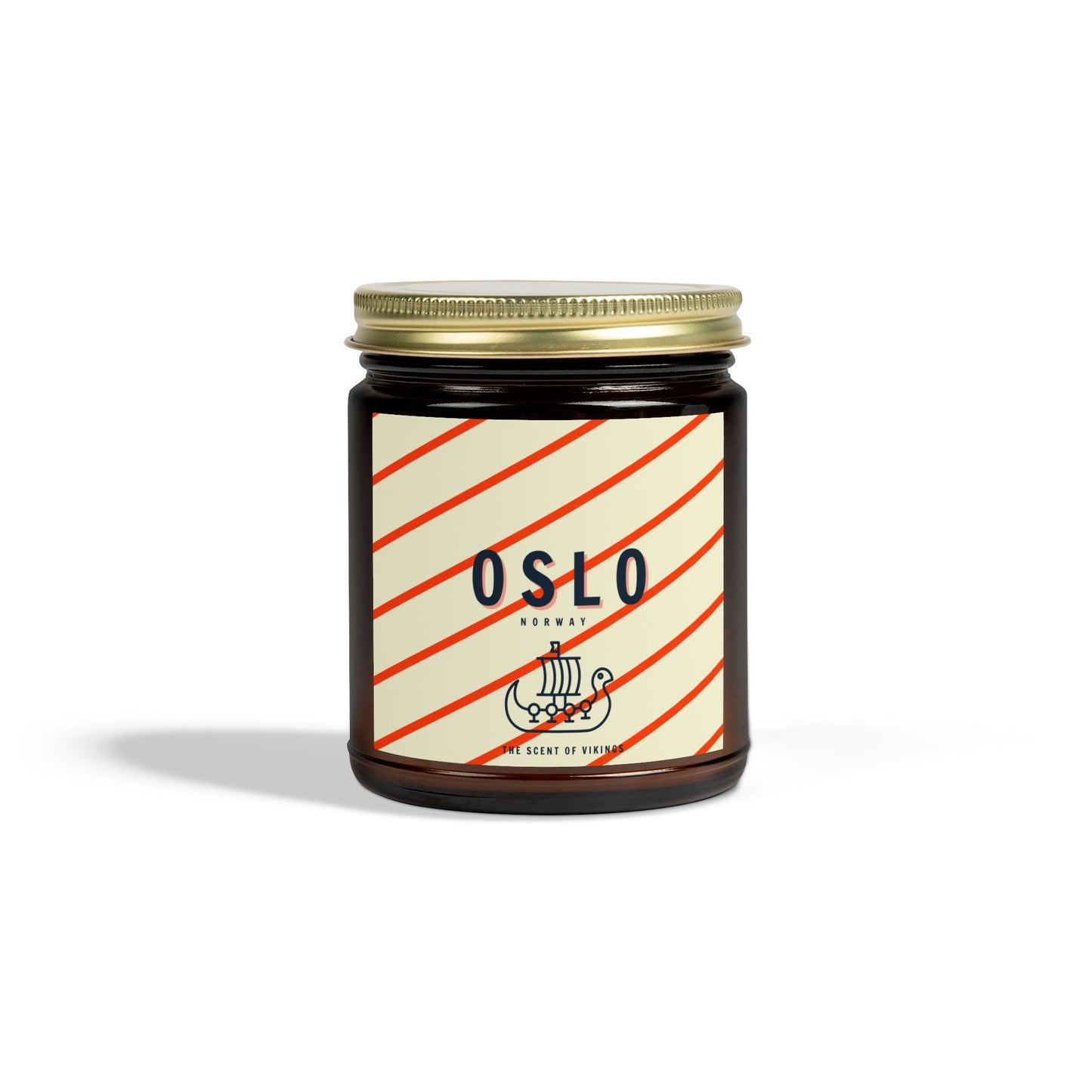 The Scent of Vikings, Oslo Nordic Style Candle, Beachwood