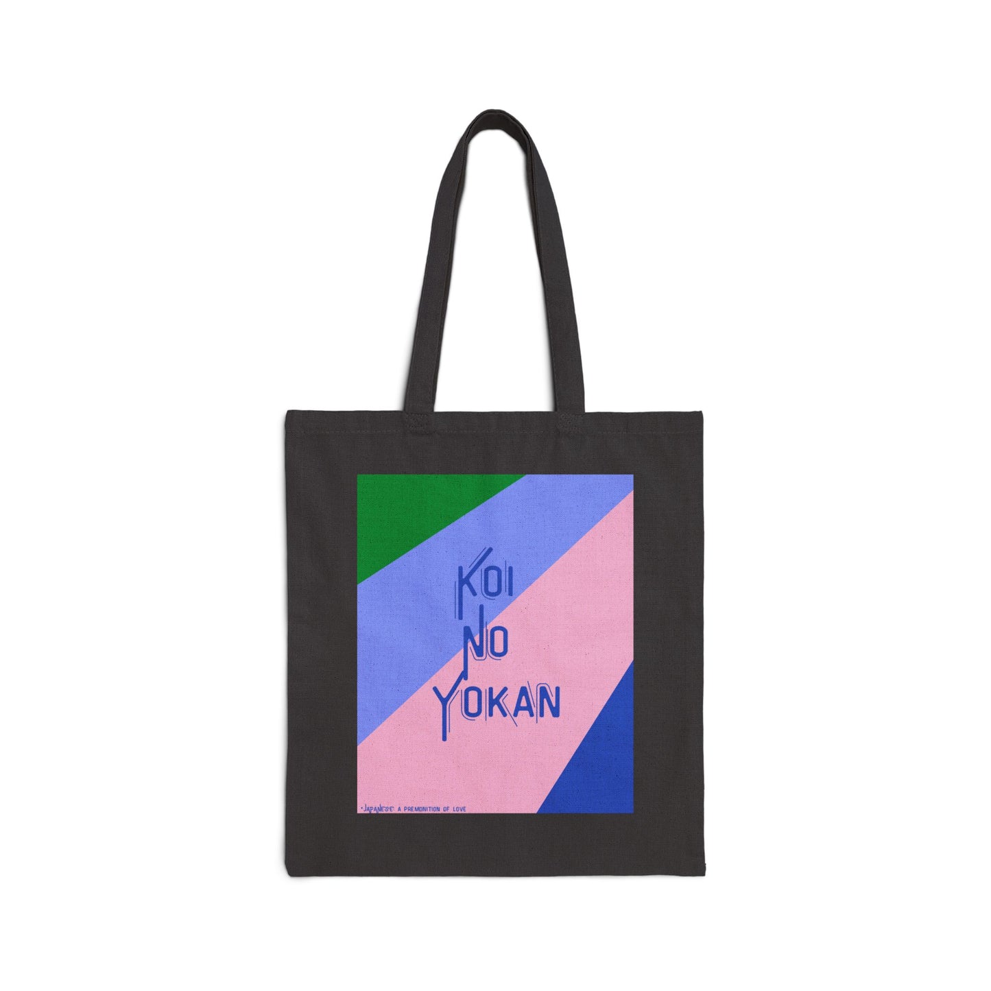 Japanese Style Canvas Tote Bag - Koi No Yokan Love