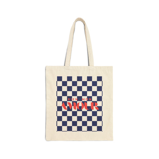 Bien, Mon Amour Tote Bag | French Preppy