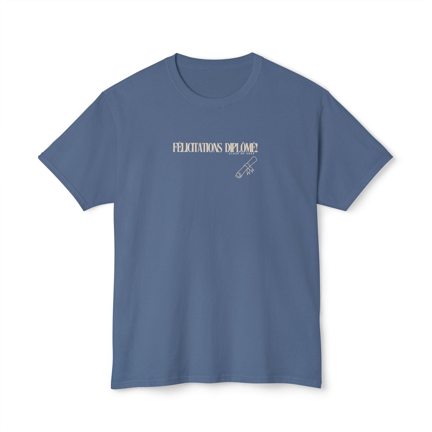 Félicitations diplômé! Class of 2024 Graduation Shirt | BEIGE Unisex